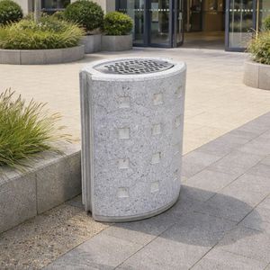 cendrier en béton