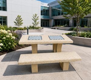 table d'échecs d'extérieur 1