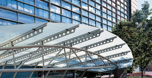 façade ventilée en verre