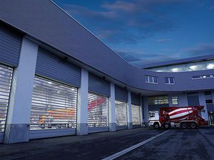 porte industrielle enroulable