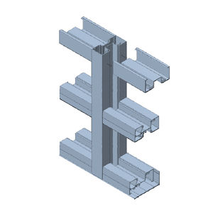 profilé pour porte en aluminium