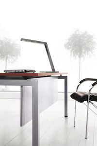 lampe de bureau / contemporaine / en verre / en laiton