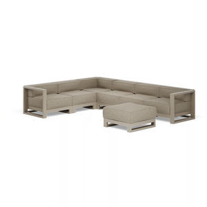 salon de jardin en aluminium laqué 1