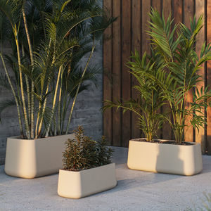 jardinière en polyéthylène rotomoulé