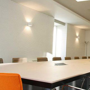 panneau acoustique pour agencement intérieur / en bois / perforé / professionnel