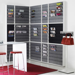 porte-brochures mural