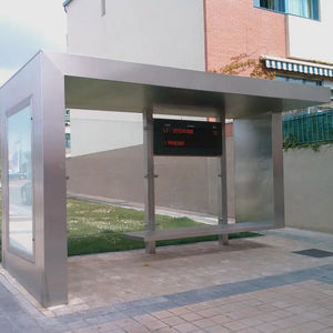 abribus en acier galvanisé 1