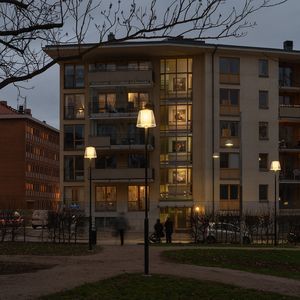 lampadaire urbain