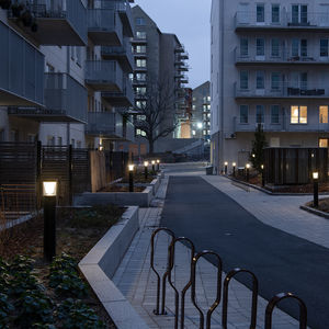 borne d'éclairage urbaine
