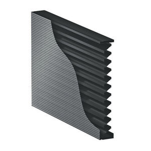 grille de ventilation en aluminium