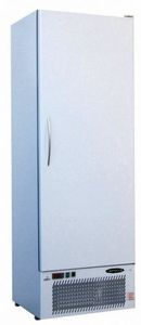 congélateur armoire / en inox / blanc