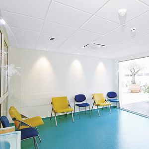 faux-plafond en laine de verre