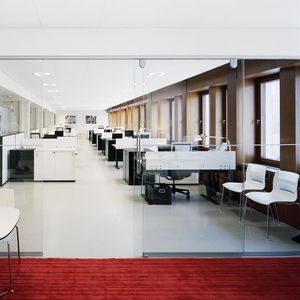 faux-plafond en laine de verre