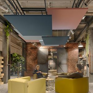 faux-plafond en laine de verre