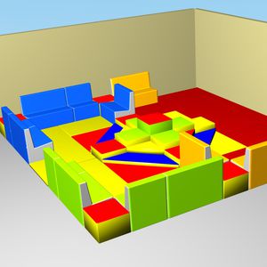 parcours de motricité en mousse 1
