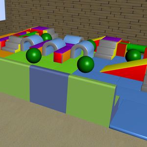 parcours de motricité en mousse 1
