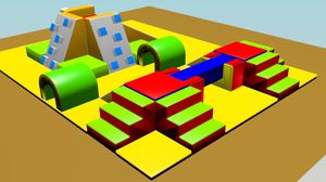 parcours de motricité en mousse 1