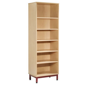 bibliothèque haute / contemporaine / professionnelle / en mélaminé