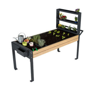 carré potager en bois