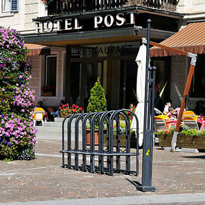 range-vélo en acier galvanisé / pour espace public