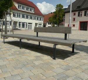 banc public contemporain