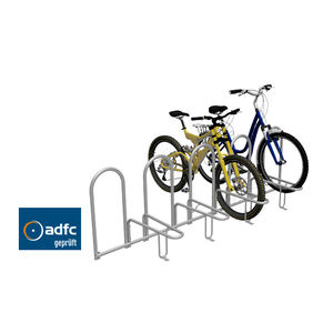 range-vélo en acier galvanisé