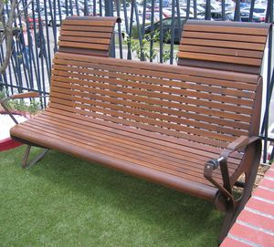 banc public contemporain