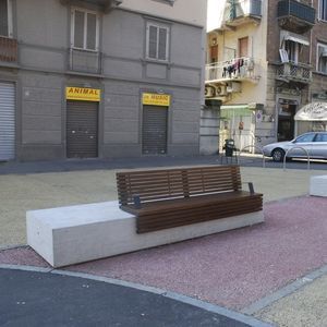 banc public contemporain