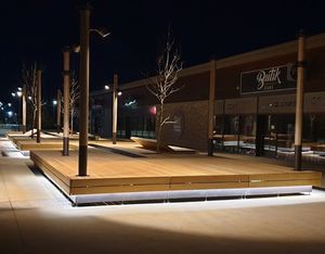banc public contemporain