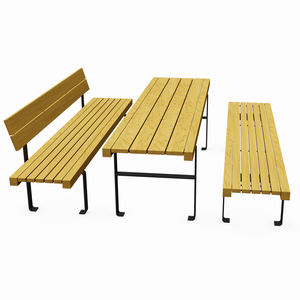table de pique-nique contemporaine