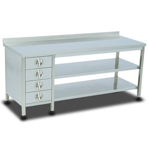 table de préparation en acier inox 1