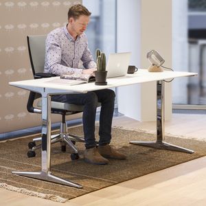 bureau en aluminium