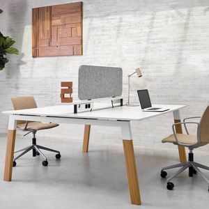 séparateur de bureau suspendu