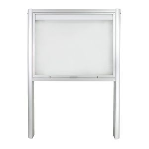 panneau d'affichage d'extérieur / magnétique / en verre / en aluminium