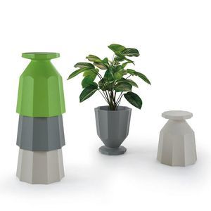 jardinière en plastique recyclé