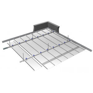 faux-plafond en aluminium