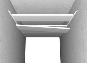 faux-plafond en acier galvanisé