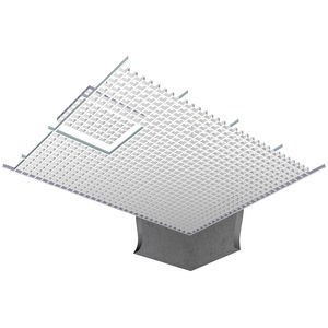 faux-plafond en aluminium