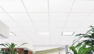 faux-plafond en fibre minérale