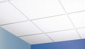 faux-plafond en fibre minérale