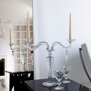 bougeoir en cristal