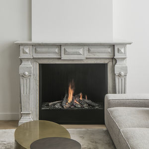 cheminée à gaz