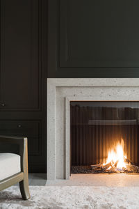 cheminée à gaz