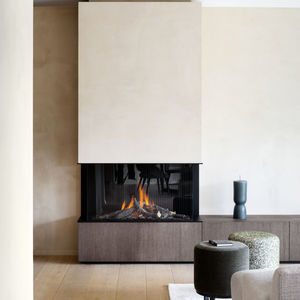 foyer fermé à gaz
