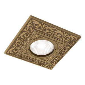 downlight encastré / à LED / carré / en métal