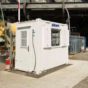 cabine préfabriquée à usage technique