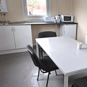 cabine préfabriquée à usage de bureau