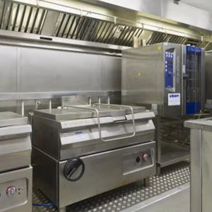 cuisine professionnelle en vinyle