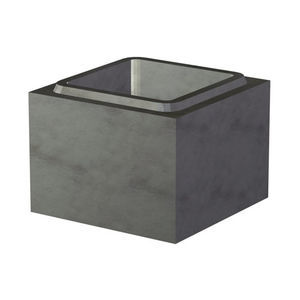 boisseau en béton