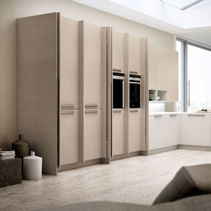 armoire de rangement pour cuisine contemporain / en bois